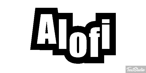 Alofi Efekt tekstowy