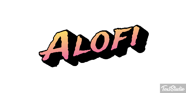 Alofi Efekt tekstowy