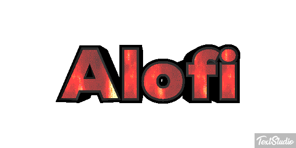 Alofi Efekt tekstowy