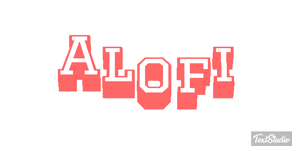 Alofi Efekt tekstowy
