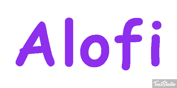 Alofi Efekt tekstowy