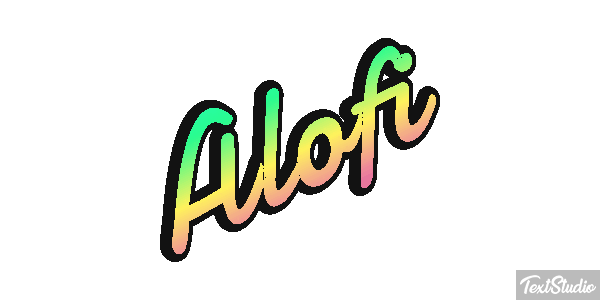 Alofi Efekt tekstowy