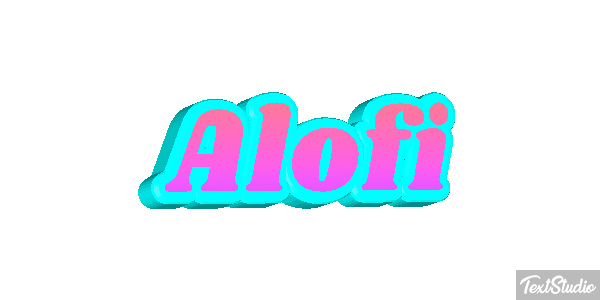 Alofi Efekt tekstowy