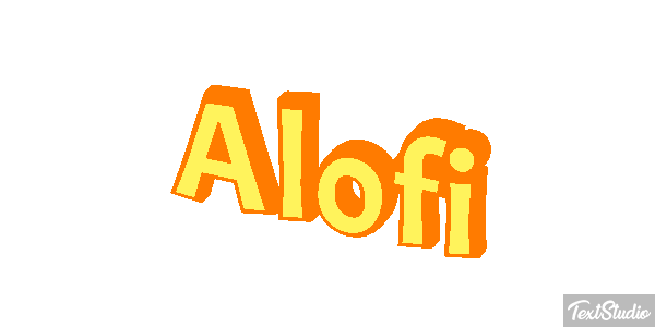Alofi Efekt tekstowy