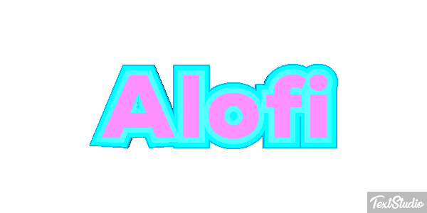 Alofi Efekt tekstowy