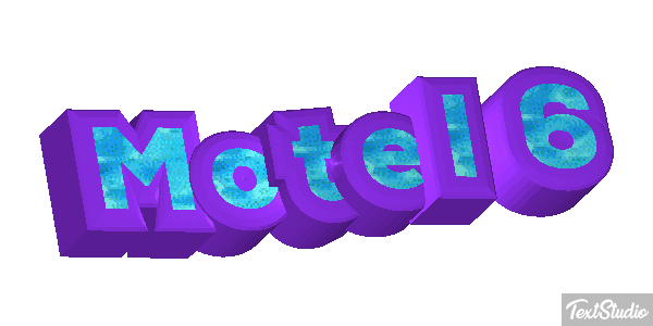 Motel 6 Efeito do texto