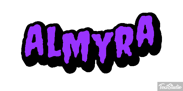 Almyra Effetto testo
