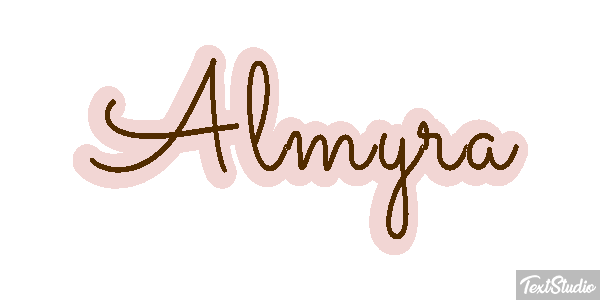 Almyra Effetto testo