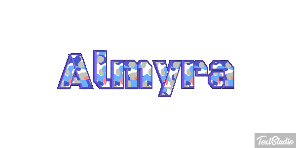 Almyra Effetto testo