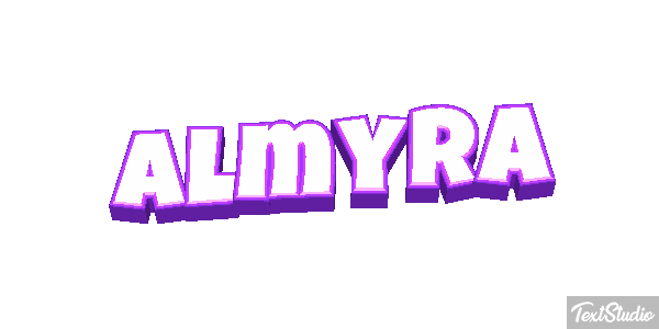 Almyra Effetto testo