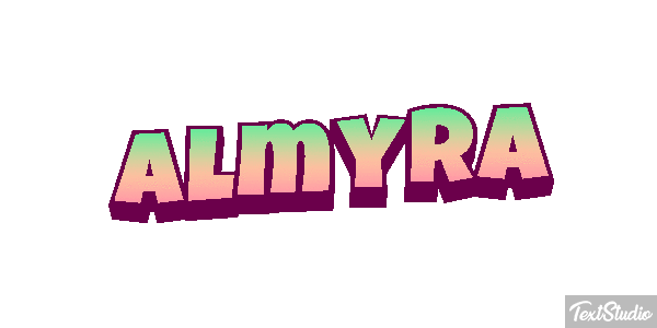 Almyra Effetto testo