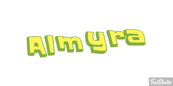 Almyra Effetto testo