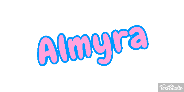 Almyra Effetto testo