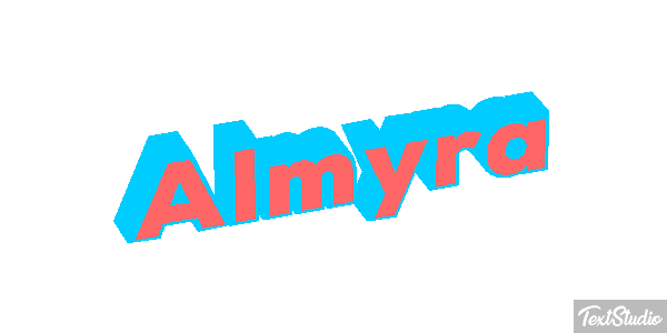 Almyra Effetto testo