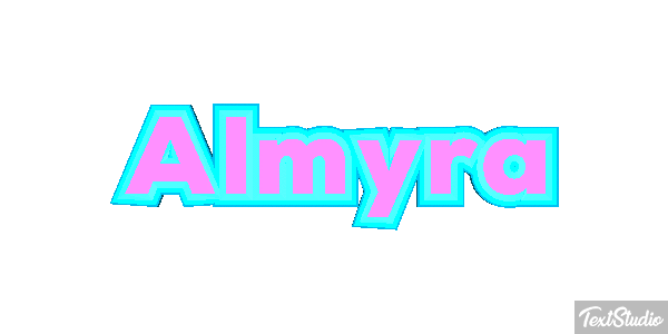 Almyra Effetto testo