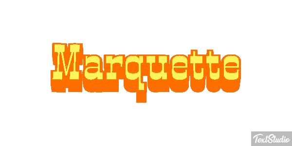 Marquette Efekt tekstowy