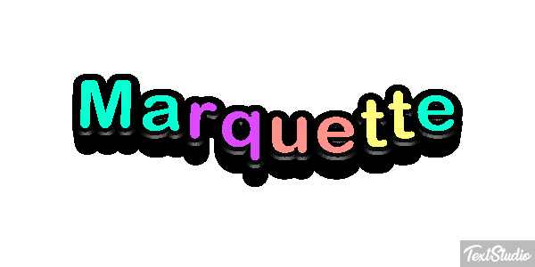 Marquette Efekt tekstowy