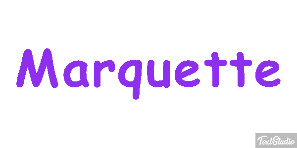 Marquette Efekt tekstowy