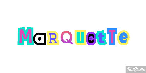 Marquette Efekt tekstowy