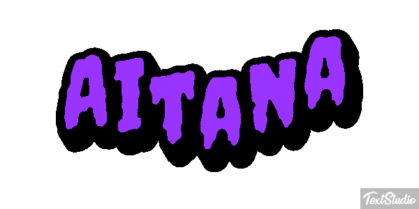 Aitana Efecto de texto