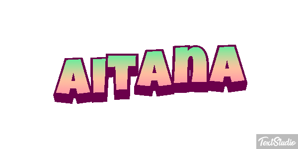 Aitana Efecto de texto