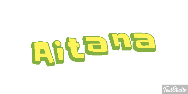 Aitana Efecto de texto
