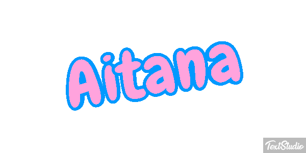 Aitana Efecto de texto