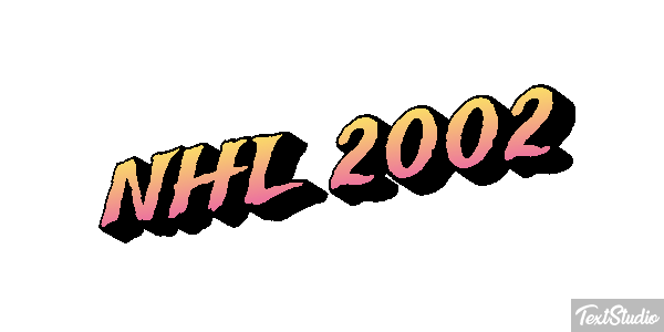 NHL 2002 Effetto testo