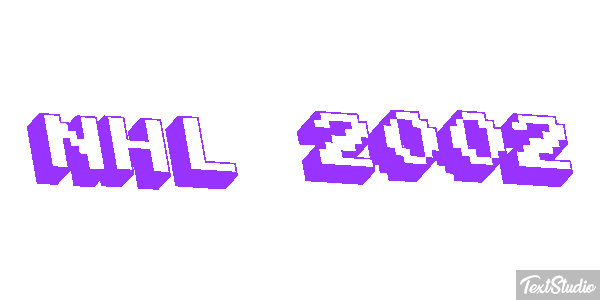 NHL 2002 Effetto testo