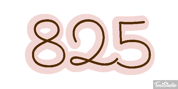 825 テキスト効果