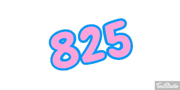825 テキスト効果