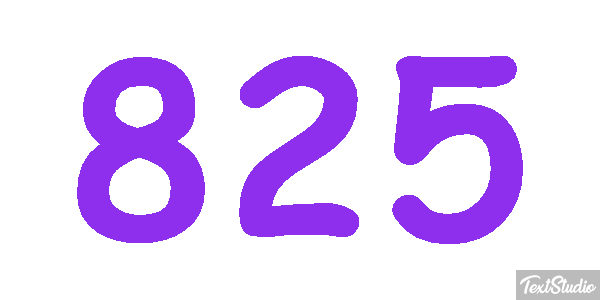 825 テキスト効果