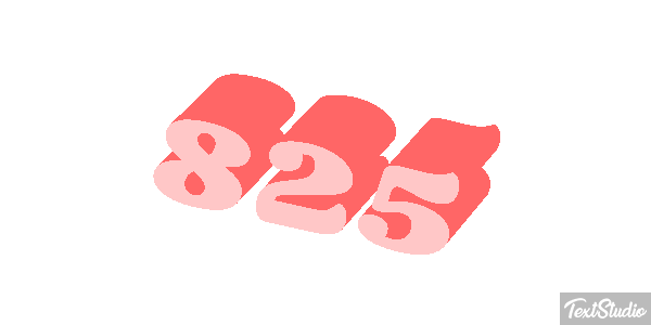 825 テキスト効果
