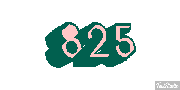 825 テキスト効果