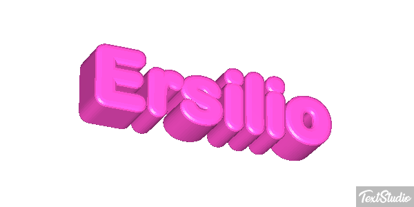 Ersilio Effetto testo