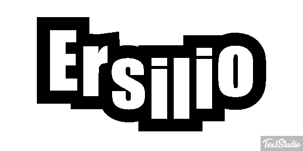 Ersilio Effetto testo