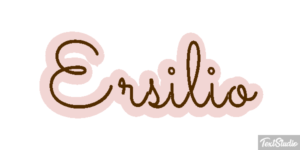 Ersilio Effetto testo