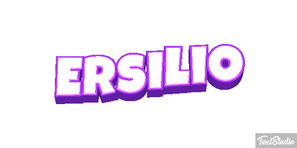 Ersilio Effetto testo