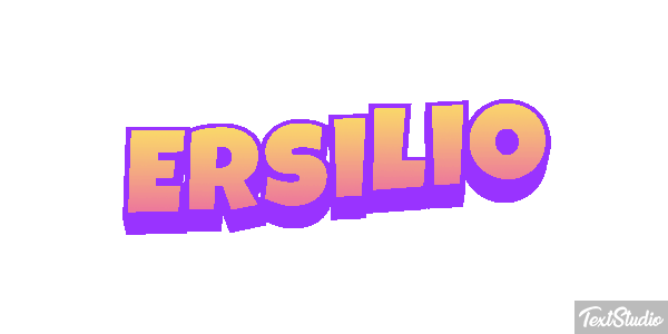 Ersilio Effetto testo