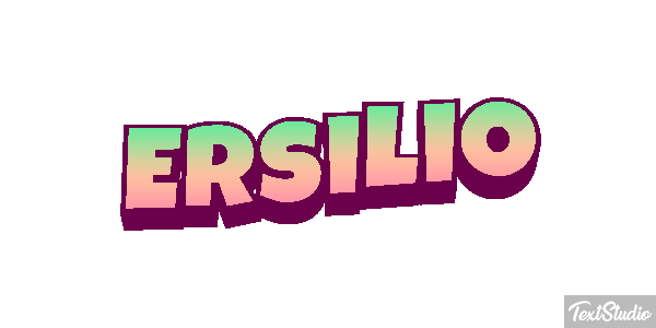 Ersilio Effetto testo