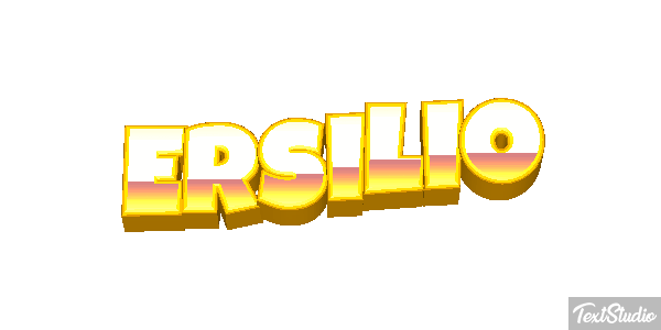 Ersilio Effetto testo