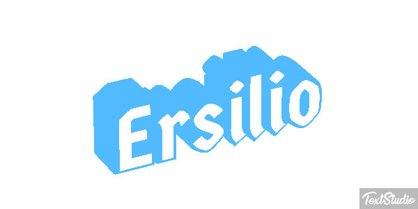 Ersilio Effetto testo
