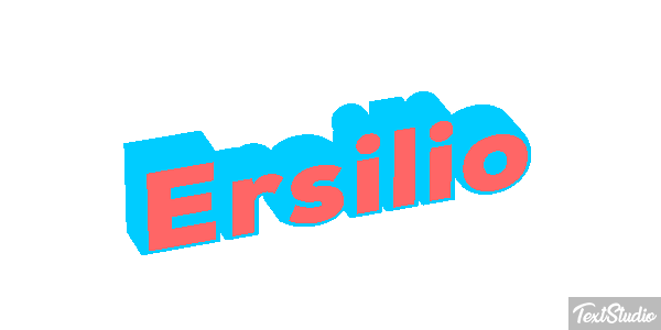 Ersilio Effetto testo