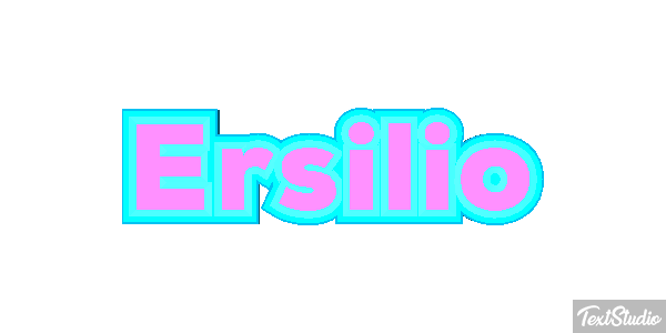 Ersilio Effetto testo