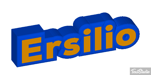 Ersilio Effetto testo