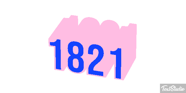 1821 Efecto de texto