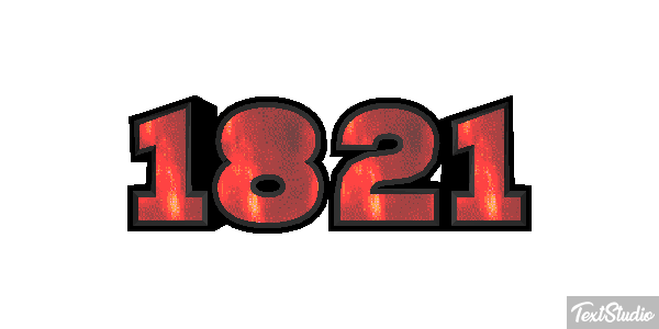 1821 Efecto de texto