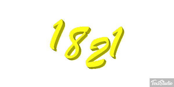 1821 Efecto de texto
