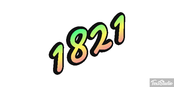 1821 Efecto de texto