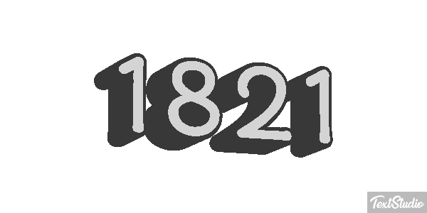 1821 Efecto de texto